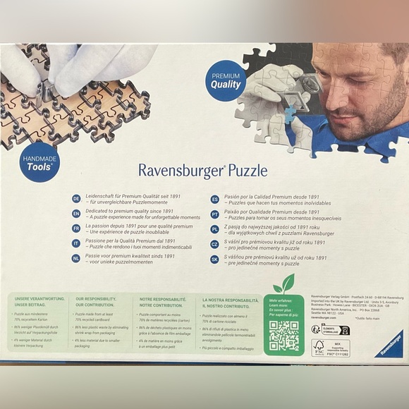 Ravensburger “Enchanted Christmas” 500 piece puzzle - Picture 2 of 5